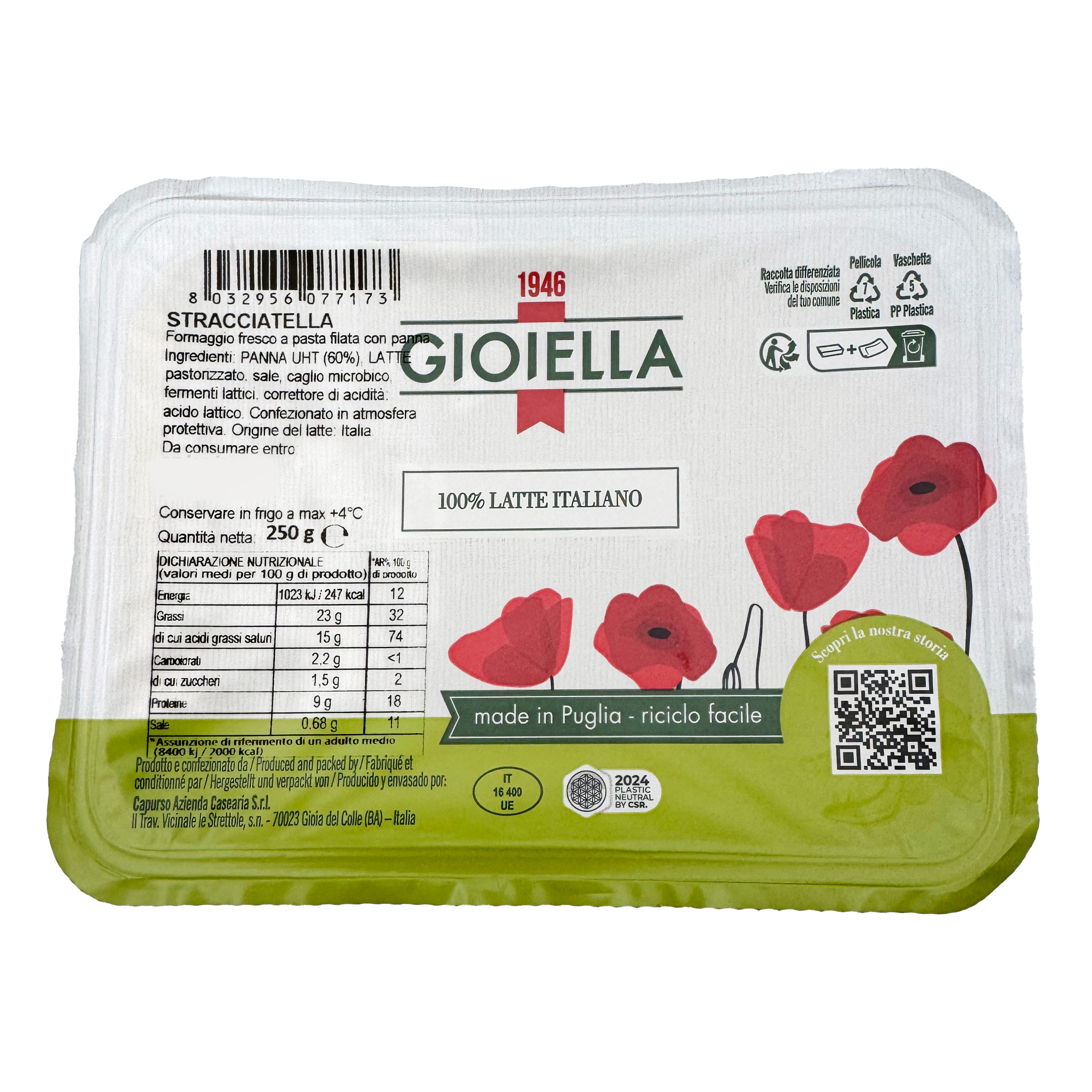 Stracciatella 250 g Stracciatella 250 g
